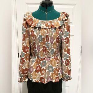 Hayden Floral Smocked Blouse